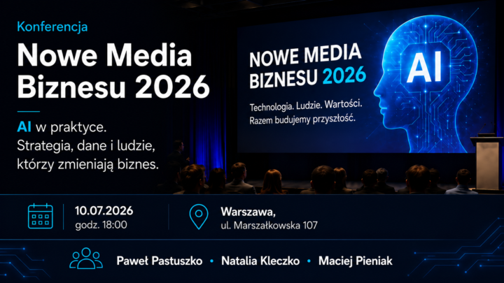 nowe media 2026 ai w praktyce biznesowej